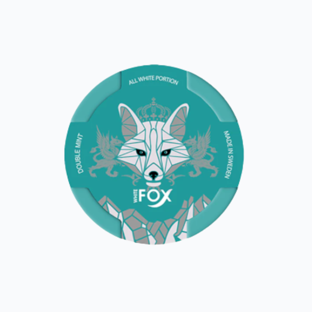 White Fox Double Mint - (12Mg)