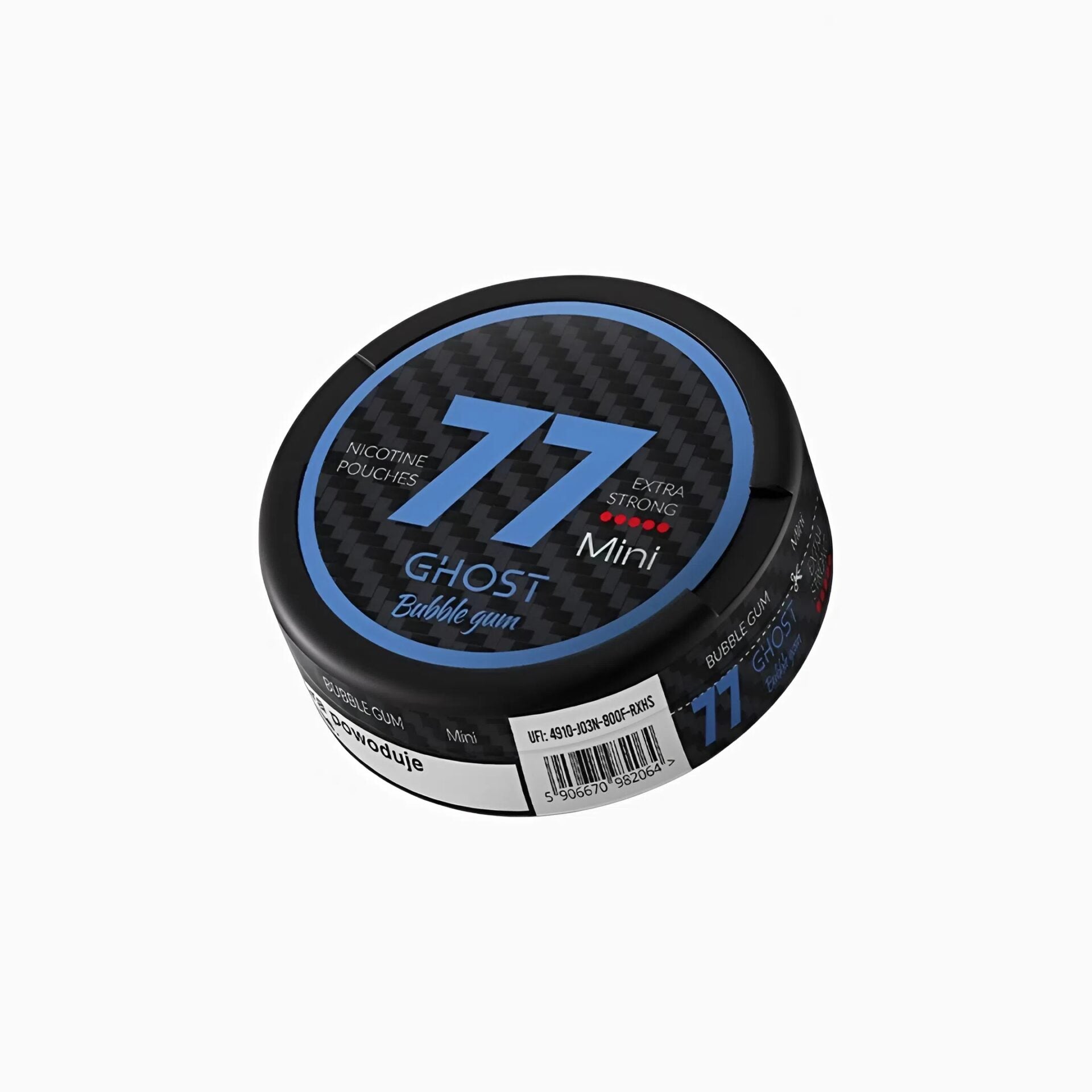 77 Ghost Bubble Gum Mini - 20 Mg